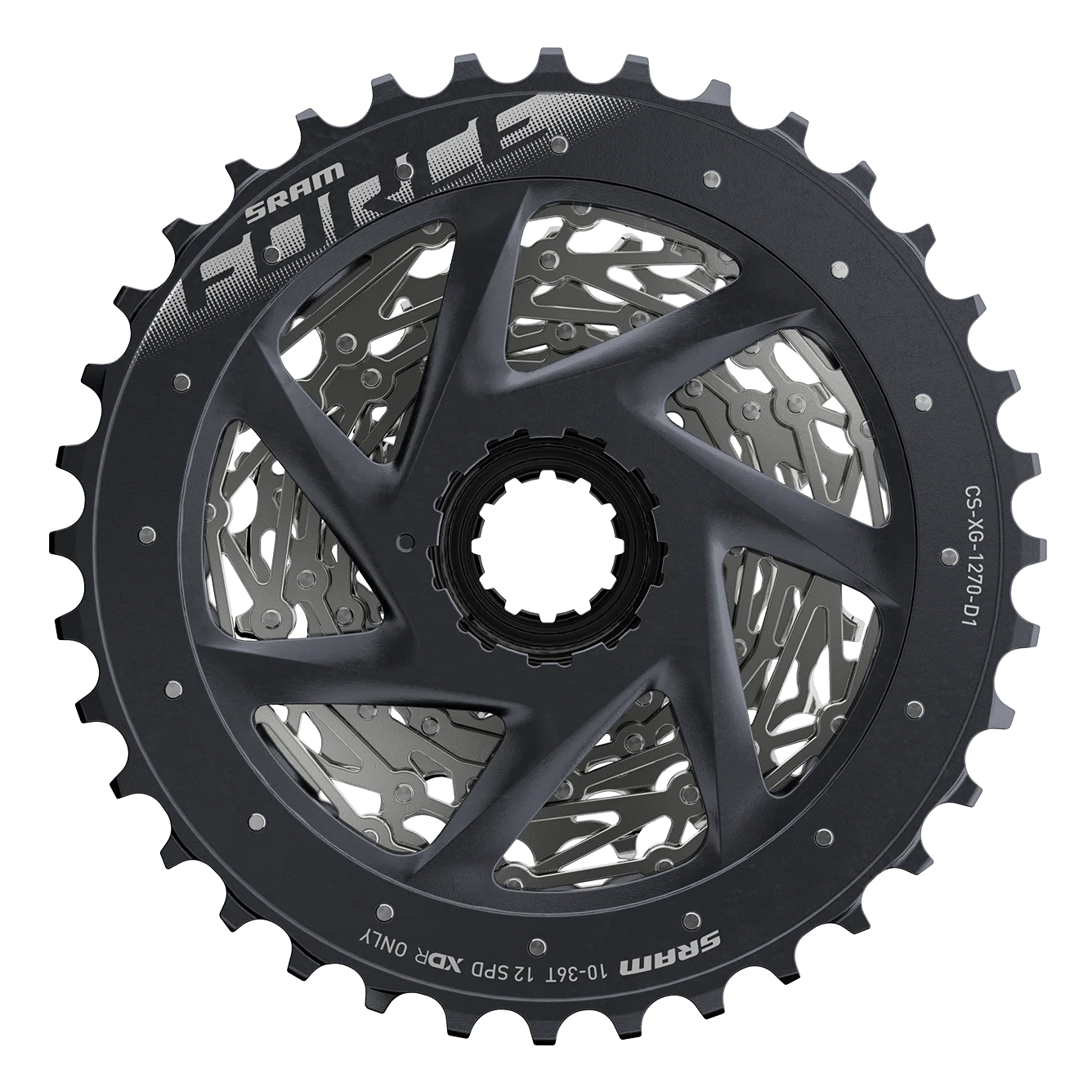 SRAM Force XG-1270 Cassette - Silver - Image 3