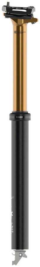 FOX Transfer Factory Dropper Seatpost - 34.9 mm, 210 mm, Internal Routing, Kashima Coat - Image 3