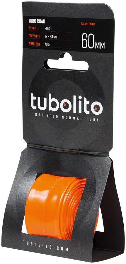 tubolito Tubo Road 700 x 18-28mm Tube - 60mm Presta Valve - Image 2